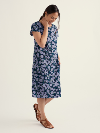 Seasalt Seasalt - river cove dress - garden floral bellflower Seasalt Seasalt - river cove dress - garden floral bellflower