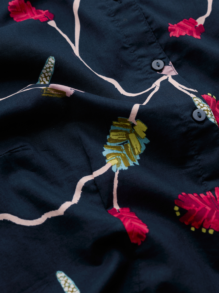 Seasalt Seasalt - rushmaker shirt - bottlebrush maritime