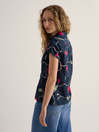 Seasalt Seasalt - rushmaker shirt - bottlebrush maritime