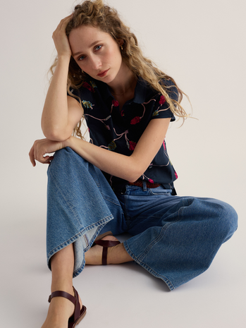Seasalt Seasalt - rushmaker shirt - bottlebrush maritime