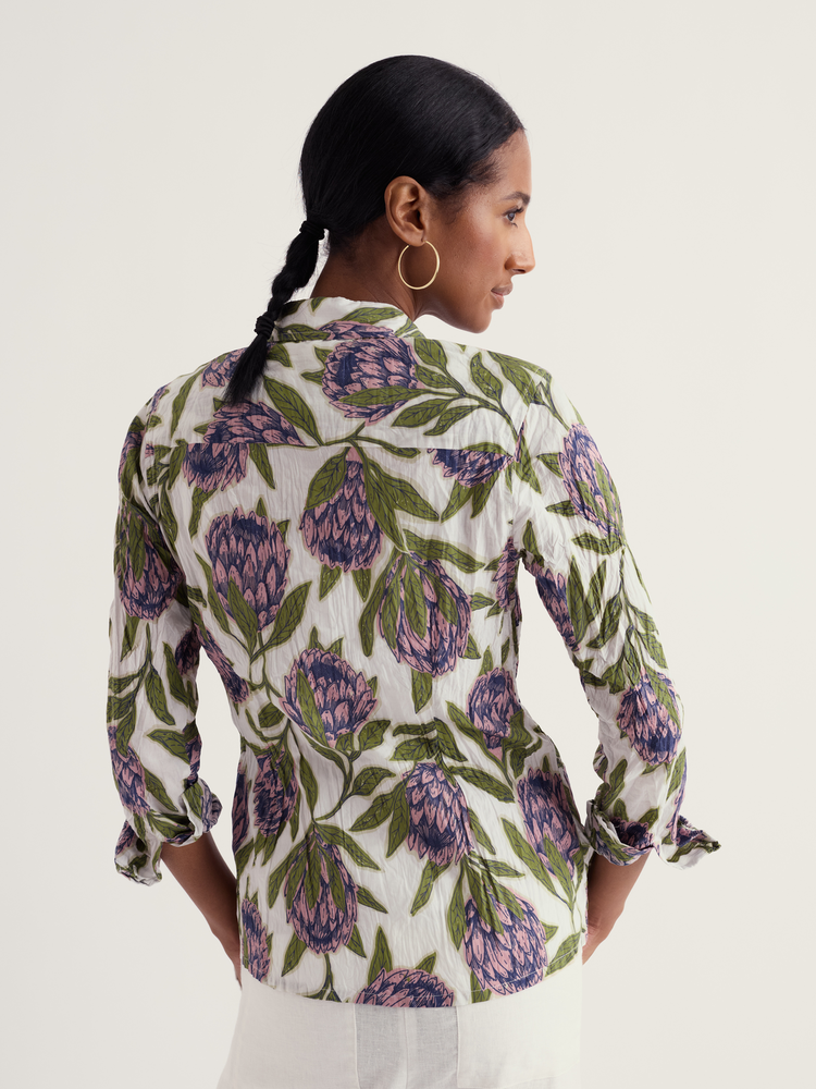 Seasalt Seasalt - larissa shirt - proteas chalk Seasalt Seasalt - larissa shirt - proteas chalk