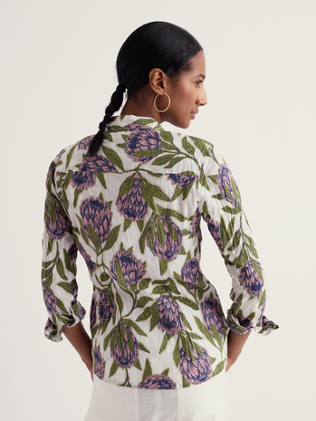 Seasalt Seasalt - larissa shirt - proteas chalk Seasalt Seasalt - larissa shirt - proteas chalk