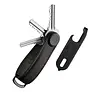 Orbitkey Orbitkey - key organizer - gift set - crazy horse black (orange stitching) Orbitkey Orbitkey - key organizer - gift set - crazy horse black (orange stitching)