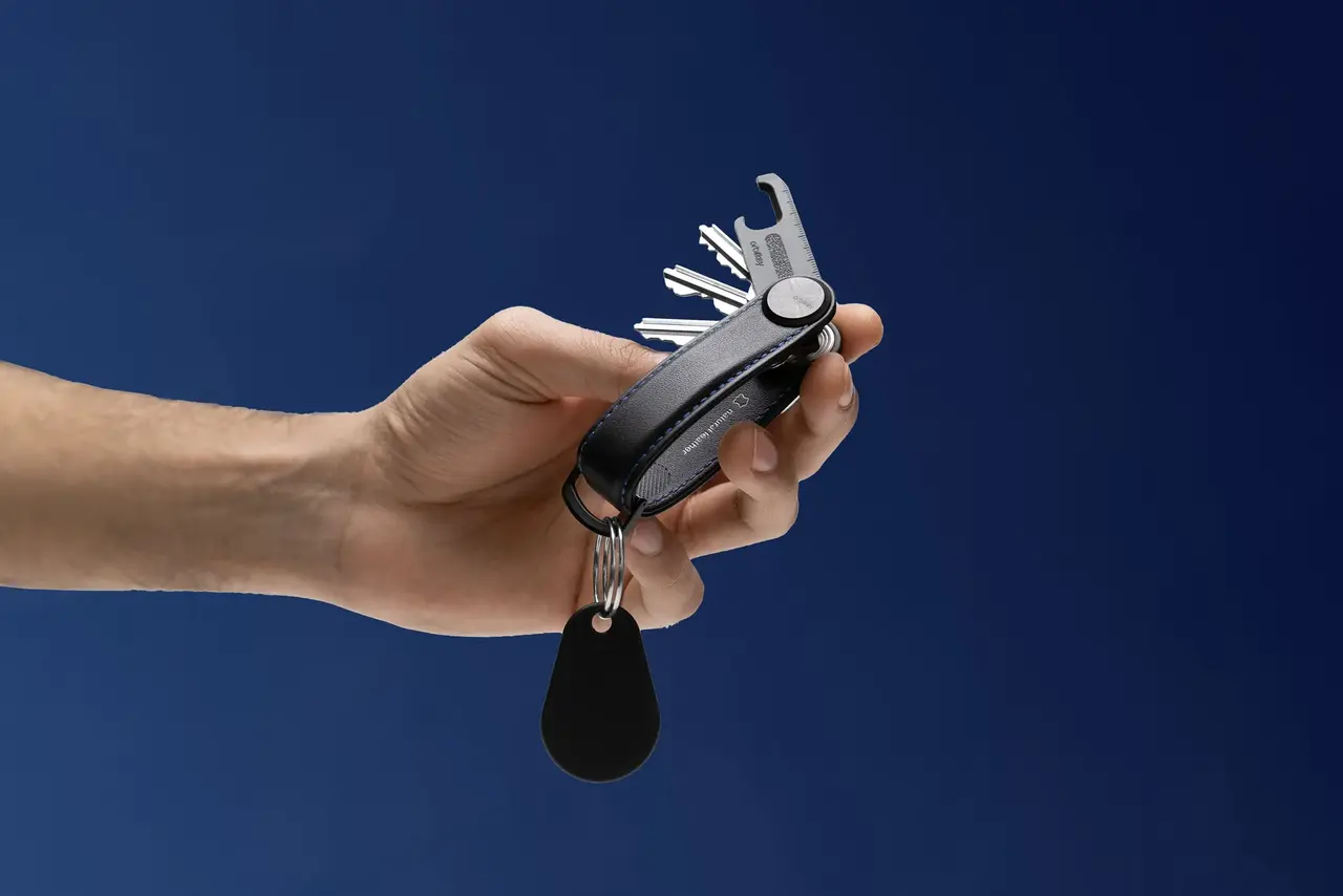 Orbitkey Orbitkey - key organizer - gift set - hybrid leather black Orbitkey Orbitkey - key organizer - gift set - hybrid leather black