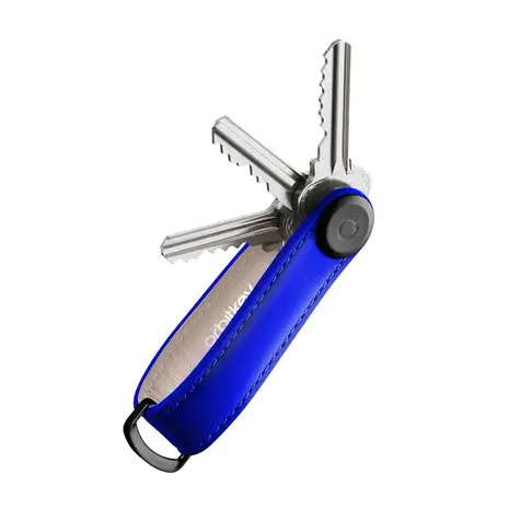Orbitkey Orbitkey - key organizer 2.0 - premium leather - ultramarine Orbitkey Orbitkey - key organizer 2.0 - premium leather - ultramarine