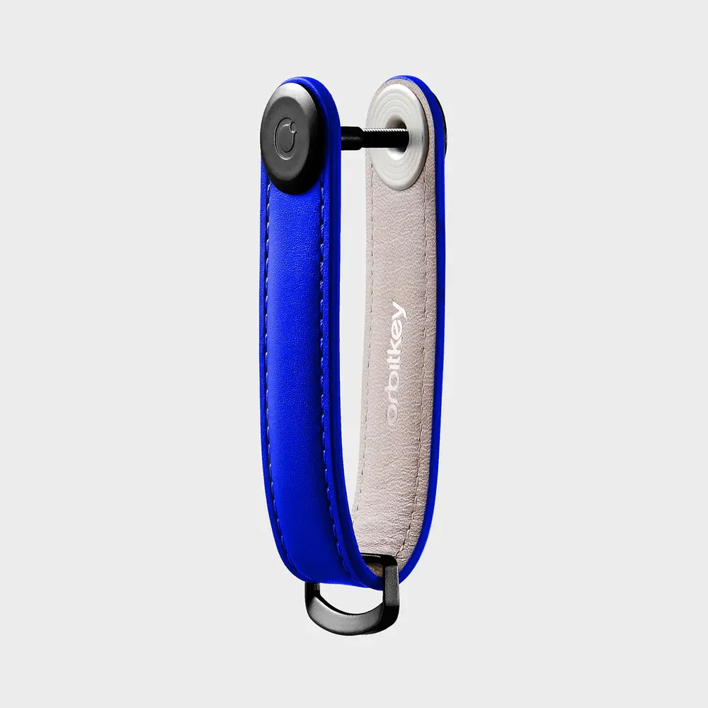 Orbitkey Orbitkey - key organizer 2.0 - premium leather - ultramarine Orbitkey Orbitkey - key organizer 2.0 - premium leather - ultramarine
