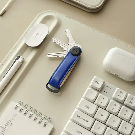 Orbitkey Orbitkey - key organizer 2.0 - premium leather - ultramarine Orbitkey Orbitkey - key organizer 2.0 - premium leather - ultramarine