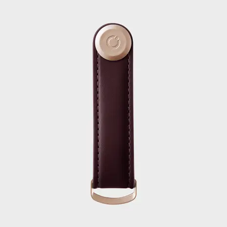 Orbitkey Orbitkey - key organizer 2.0 - premium leather - wine Orbitkey Orbitkey - key organizer 2.0 - premium leather - wine