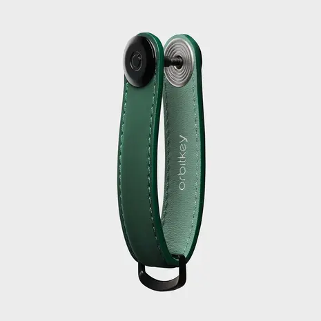 Orbitkey Orbitkey - key organizer 2.0 - matte leather - forest Orbitkey Orbitkey - key organizer 2.0 - matte leather - forest