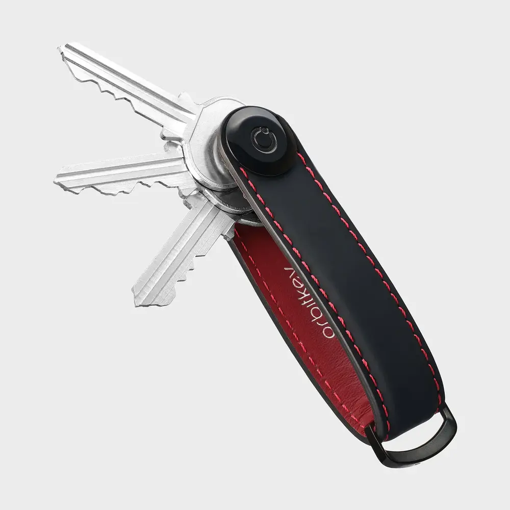 Orbitkey Orbitkey - key organizer 2.0 - matte leather - ember Orbitkey Orbitkey - key organizer 2.0 - matte leather - ember