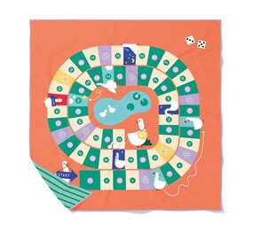 Quut Quut - playtowel XL - ganzenbord Quut Quut - playtowel XL - ganzenbord