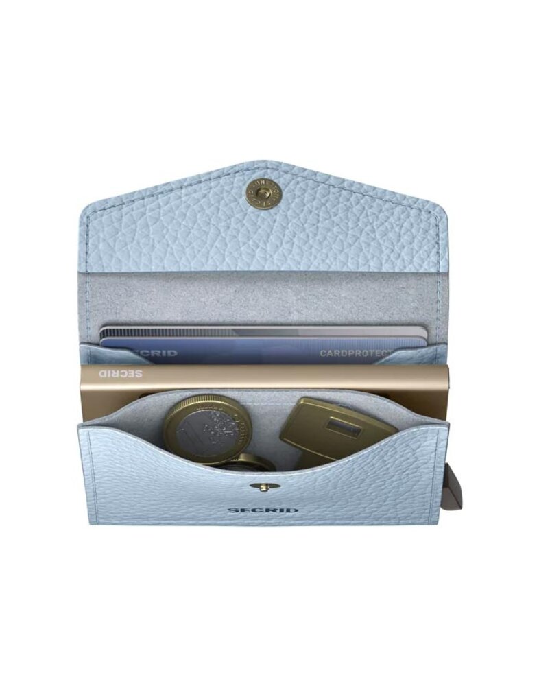 Secrid Secrid - envelope wallet pebble - ice blue