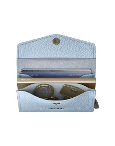 Secrid Secrid - envelope wallet pebble - ice blue