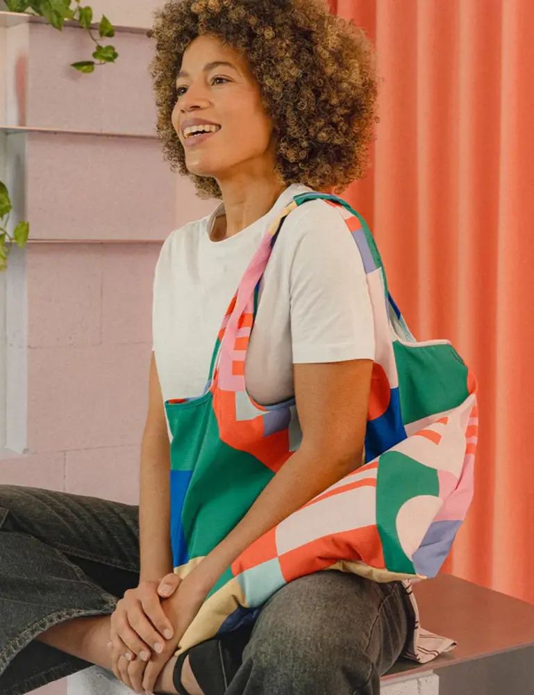 Notabag Notabag - opvouwbare shopper - geoplay