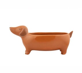 Sass & Belle Sass & Belle - plantenpot - teckel