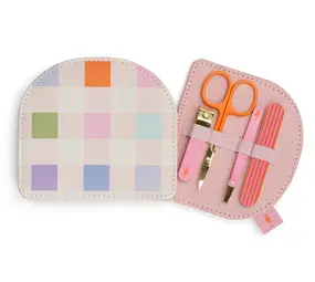 Kikkerland Kikkerland - inkerie - manicure set roze Kikkerland Kikkerland - inkerie - manicure set roze