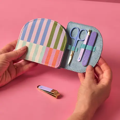 Kikkerland Kikkerland - inkerie - manicure set paars