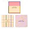 Kikkerland Kikkerland - inkerie - sticky note memo pads (set van 3)