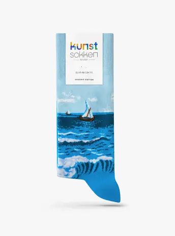 Kunstsokken Kunstsokken - zee bij les saintes-maries-de-la-mer