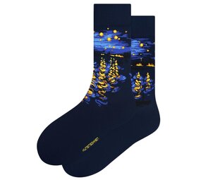 Kunstsokken Kunstsokken - sterrennacht boven de rhone