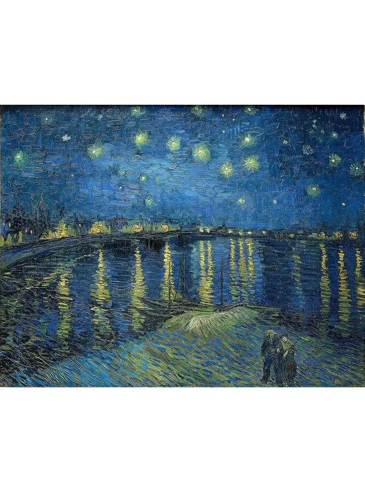Kunstsokken Kunstsokken - sterrennacht boven de rhone