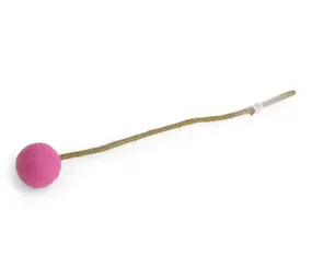 Gry & Sif Gry & sif - bloem craspedia (3 cm) - bright pink Gry & Sif Gry & sif - bloem craspedia (3 cm) - bright pink