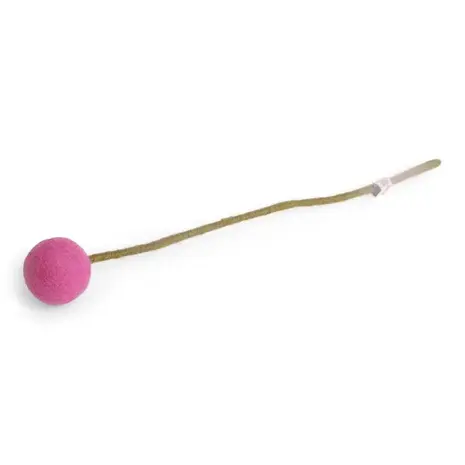 Gry & Sif Gry & sif - bloem craspedia (3 cm) - bright pink Gry & Sif Gry & sif - bloem craspedia (3 cm) - bright pink