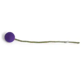Gry & Sif Gry & sif - bloem craspedia (2 cm) - bright purple Gry & Sif Gry & sif - bloem craspedia (2 cm) - bright purple