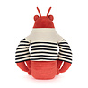 Jellycat Jellycat - knuffel kreeft - larry lobster sailor outfit