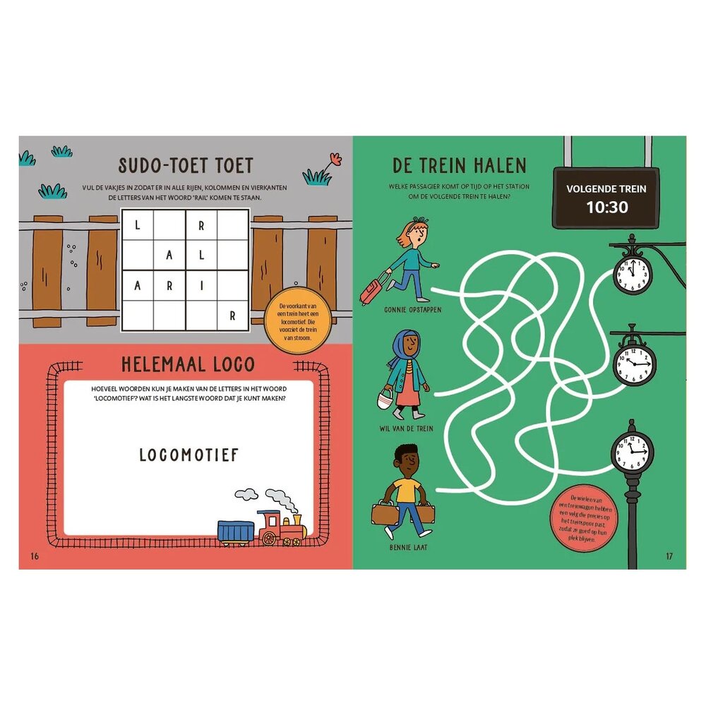 Boycott books Boycott books - het grote trein spelletjesboek Boycott books Boycott books - het grote trein spelletjesboek