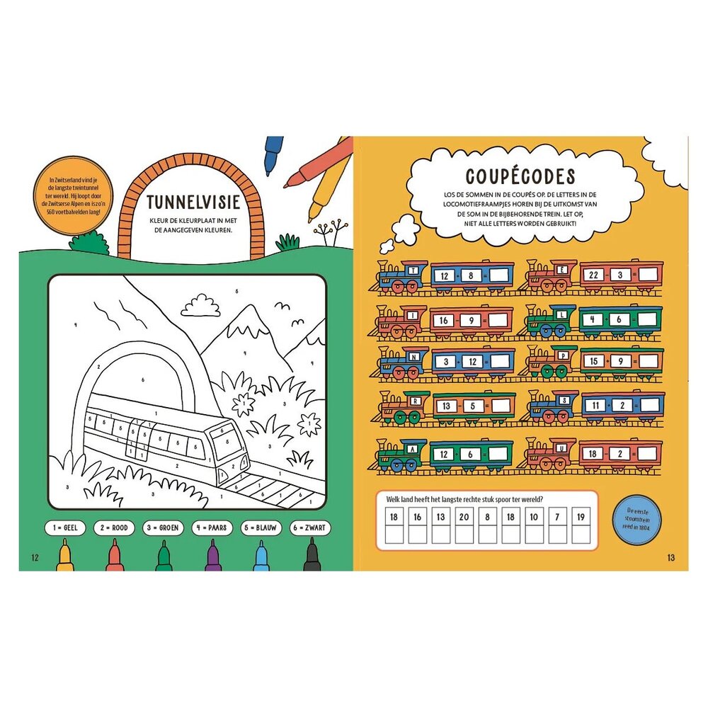 Boycott books Boycott books - het grote trein spelletjesboek Boycott books Boycott books - het grote trein spelletjesboek