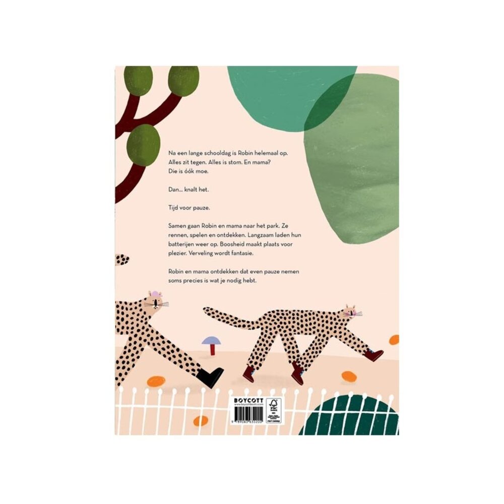Boycott books Boycott books - prentenboek - pauze voor robin Boycott books Boycott books - prentenboek - pauze voor robin