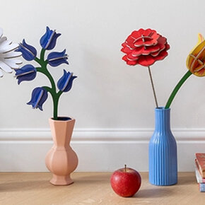 Papieren bloemen Papieren bloemen