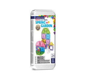 Magna-Tiles Magna-Tiles + micro mags - travel set - spring garden(26 stuks) Magna-Tiles Magna-Tiles + micro mags - travel set - spring garden(26 stuks)