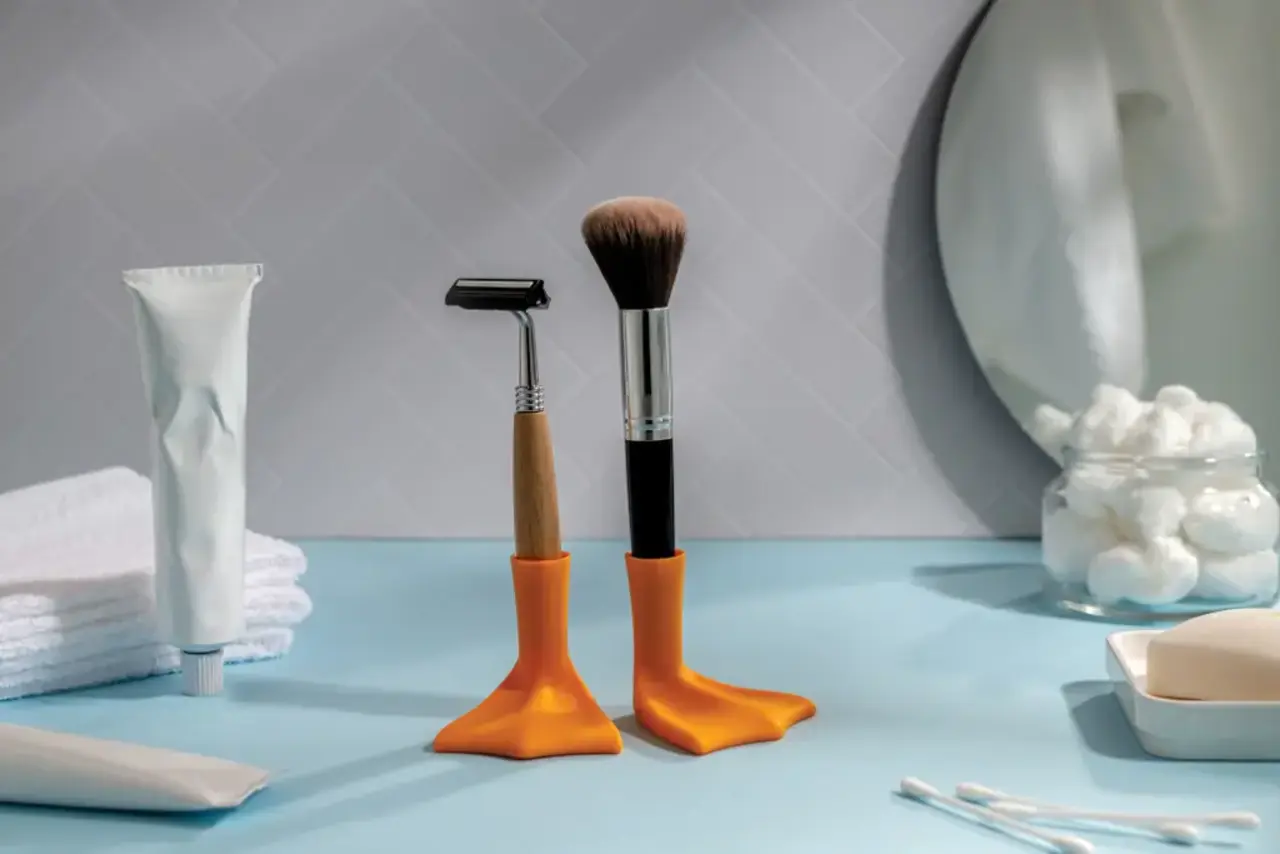 Ototo Ototo - tandenborstel houder - duck clean Ototo Ototo - tandenborstel houder - duck clean