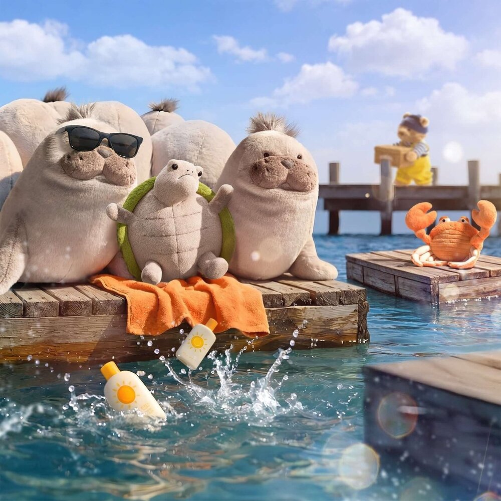 Jellycat Jellycat -  knuffel zeeleeuw - roarwell sea lion