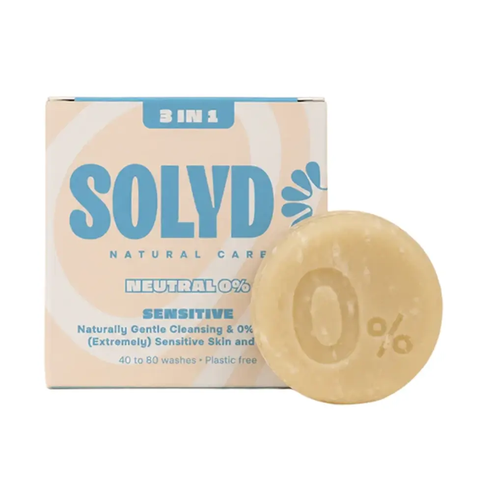 SOLYD SOLYD - 3 in 1 bar - 0% allergenen, parfum, zeep