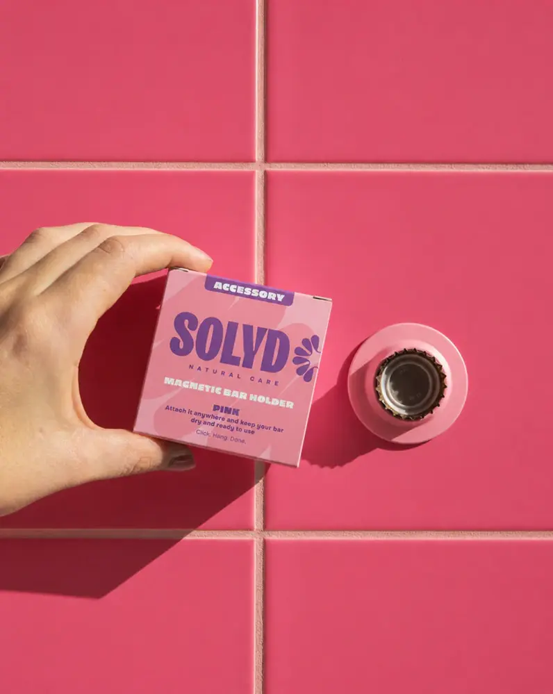 SOLYD SOLYD - magnetische bar houder - pink