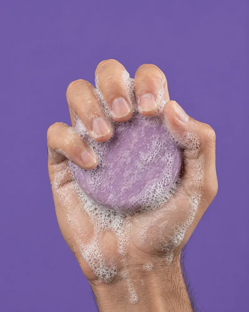 SOLYD SOLYD - shampoo bar - rozemarijn (dunner wordend haar)