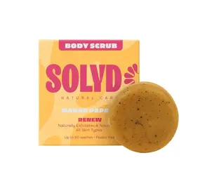 SOLYD SOLYD - body scrub bar - mango papaja