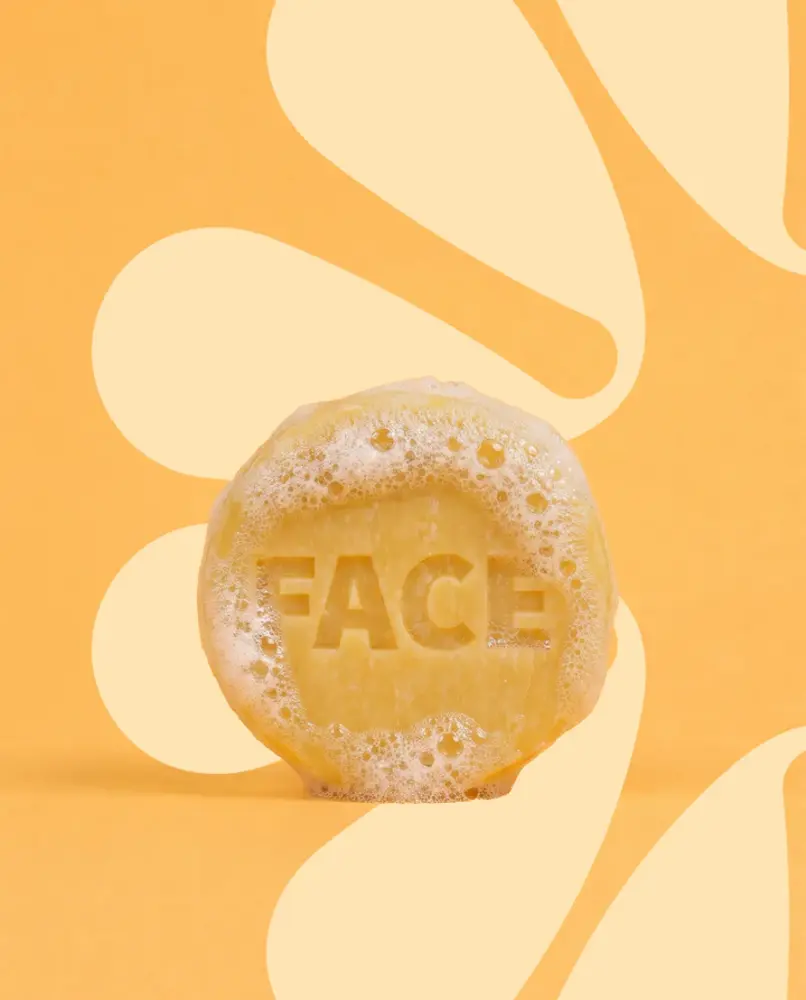 SOLYD SOLYD - face scrub bar - mango papaja