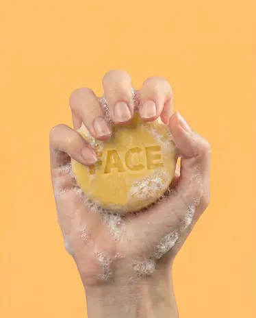 SOLYD SOLYD - face scrub bar - mango papaja