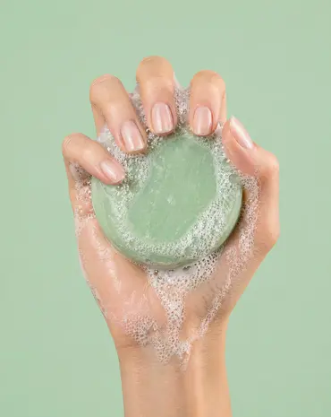 SOLYD SOLYD - shampoo bar - aloë vera komkommer (mild, kalmerend)