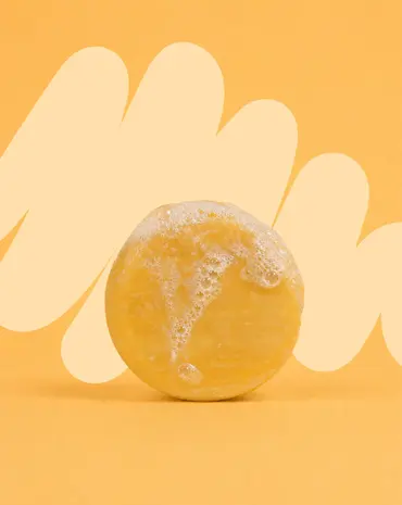 SOLYD SOLYD - shampoo bar - mango papaja (voedend, curly girl)
