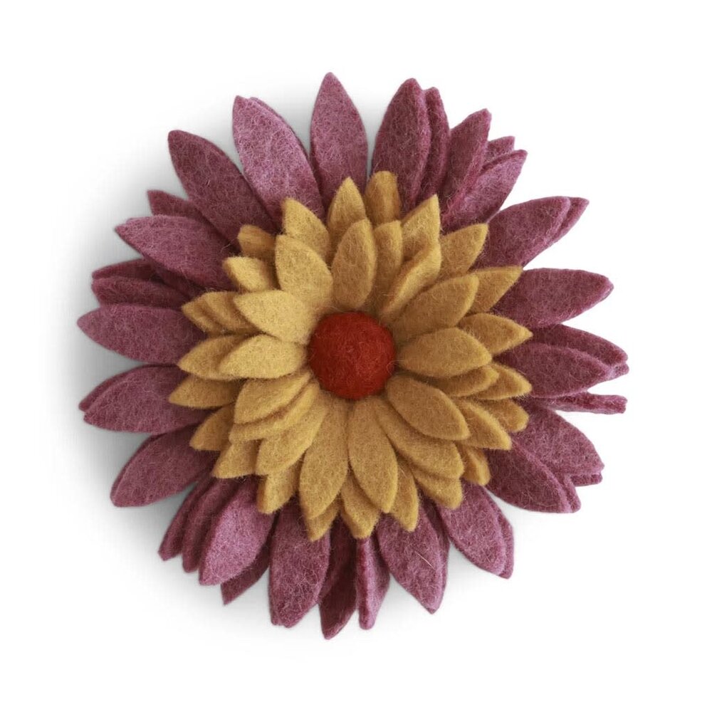 Gry & Sif Gry & sif - muurdecoratie gerbera - light purple Gry & Sif Gry & sif - muurdecoratie gerbera - light purple