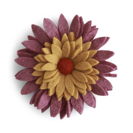 Gry & Sif Gry & sif - muurdecoratie gerbera - light purple Gry & Sif Gry & sif - muurdecoratie gerbera - light purple