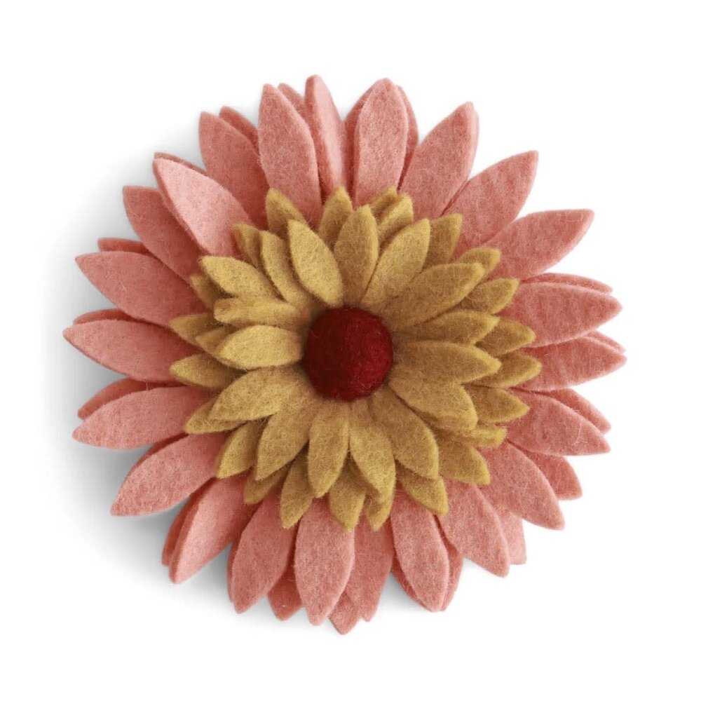 Gry & Sif Gry & sif - muurdecoratie gerbera - light peach Gry & Sif Gry & sif - muurdecoratie gerbera - light peach