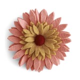 Gry & Sif Gry & sif - muurdecoratie gerbera - light peach