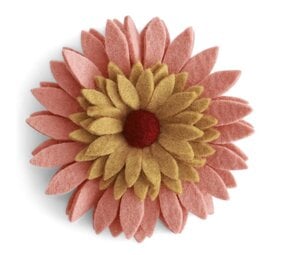 Gry & Sif Gry & sif - muurdecoratie gerbera - light peach Gry & Sif Gry & sif - muurdecoratie gerbera - light peach