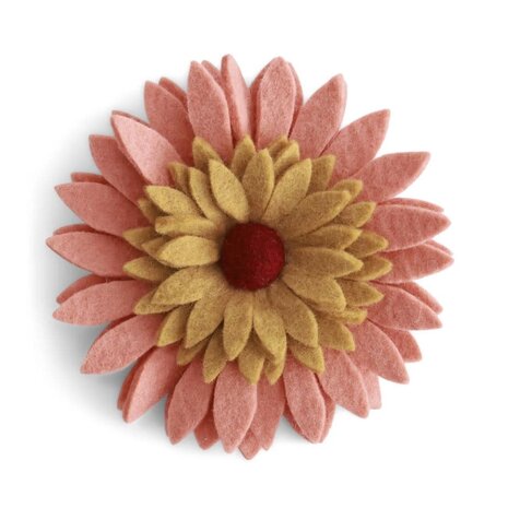 Gry & Sif Gry & sif - muurdecoratie gerbera - light peach Gry & Sif Gry & sif - muurdecoratie gerbera - light peach
